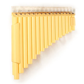 New Arrival Double Pipes 32 Notes G Key ABS Plastic Woodwind Musical Instrument Left Hand Pan Pipe 
New Arrival Double Pipes 32 Notes G Key ABS Plastic Woodwind Musical Instrument Left Hand Pan Pipe