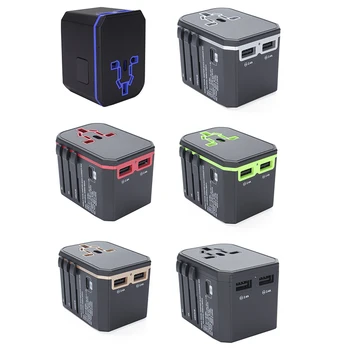 International Power Adapter,2000W Universal Power Adapter,All in one Travel Adapter with 33W Output USB C PD/QC 3.0 Quick Chargi
International Power Adapter,2000W Universal Power Adapter,All in one Travel Adapter with 33W Output USB C PD/QC 3.0 Quick Chargi