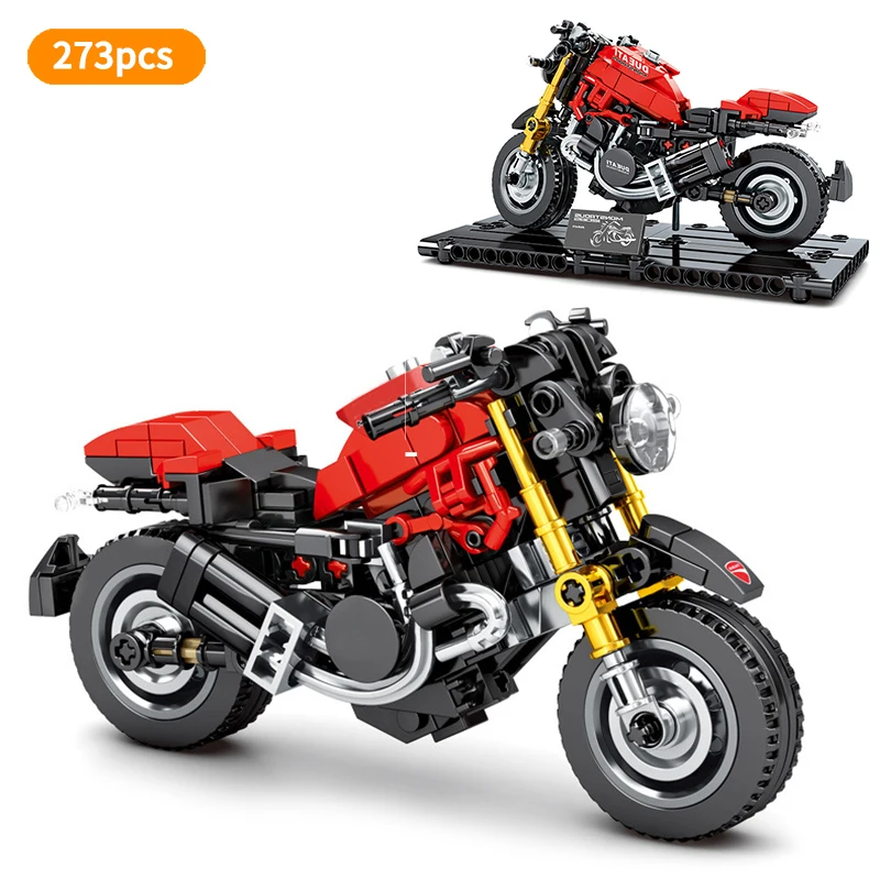 Creator DCT Motorcycle City Street Speed Racing Motor Holding Vehicle Moc Technic Building Blocks Toys For Children Gift
Creator DCT Motorcycle City Street Speed Racing Motor Holding Vehicle Moc Technic Building Blocks Toys For Children Gift