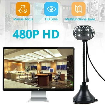 HD Web cam With Microphone 4 LED Night Lights Computer Laptop PC WebCam Rotatable WebCamera for Video Call Conference work
HD Web cam With Microphone 4 LED Night Lights Computer Laptop PC WebCam Rotatable WebCamera for Video Call Conference work