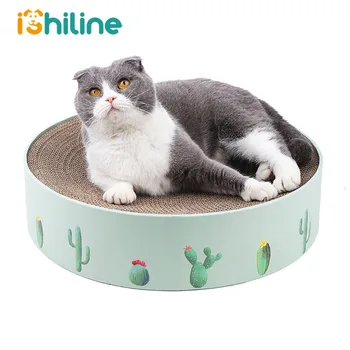 Round Type Cat Catnip Scratch Board Nail Scraper Mat Bed Toy Cats Scratcher Corrugated Paper Kitten Pad Rest Pet Supplies
Round Type Cat Catnip Scratch Board Nail Scraper Mat Bed Toy Cats Scratcher Corrugated Paper Kitten Pad Rest Pet Supplies