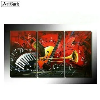 ArtBack three fight 5d diy diamond painting music instrument pattern full square diamond mosaic abstract home decoration
ArtBack three fight 5d diy diamond painting music instrument pattern full square diamond mosaic abstract home decoration