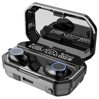 A16 TWS V5.1 Bluetooth Earphone Wireless Headphones Stereo Sport Earbuds HD LED Display Headset with Mic Flashlight
A16 TWS V5.1 Bluetooth Earphone Wireless Headphones Stereo Sport Earbuds HD LED Display Headset with Mic Flashlight