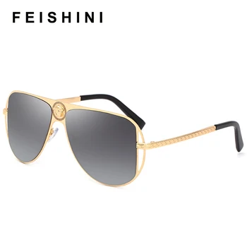 FEISHINI 2020 Retro Star Sunglasses Men Pilot Rossi Coating Vintage Sun glasses Frame Women Punk UVA Oculos Masculino Gafas de
FEISHINI 2020 Retro Star Sunglasses Men Pilot Rossi Coating Vintage Sun glasses Frame Women Punk UVA Oculos Masculino Gafas de