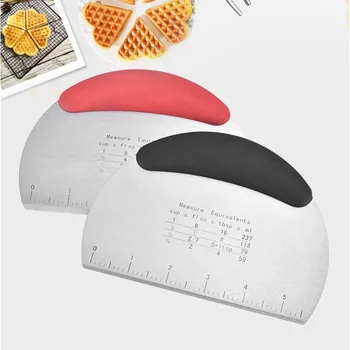 Semicircular Stainless Steel Cutting Machine With Scale Baking Flour Cutting Knife Cutting Strip Knife Multifunctional
Semicircular Stainless Steel Cutting Machine With Scale Baking Flour Cutting Knife Cutting Strip Knife Multifunctional