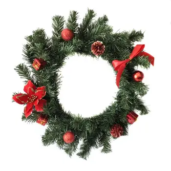 Artificial Mixed Pine Lush Christmas Wreath with Pinecones for Holiday Decor
Artificial Mixed Pine Lush Christmas Wreath with Pinecones for Holiday Decor