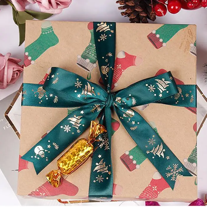 wrapping paper gift wrap packing christmas kraft