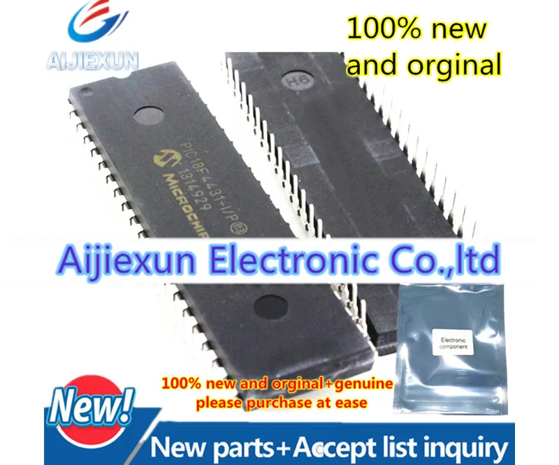 2Pcs 100% new and orginal PIC18F4431-I/P 28/40/44-Pin Enhanced Flash Microcontrollers DIP40 in stock
2Pcs 100% new and orginal PIC18F4431-I/P 28/40/44-Pin Enhanced Flash Microcontrollers DIP40 in stock