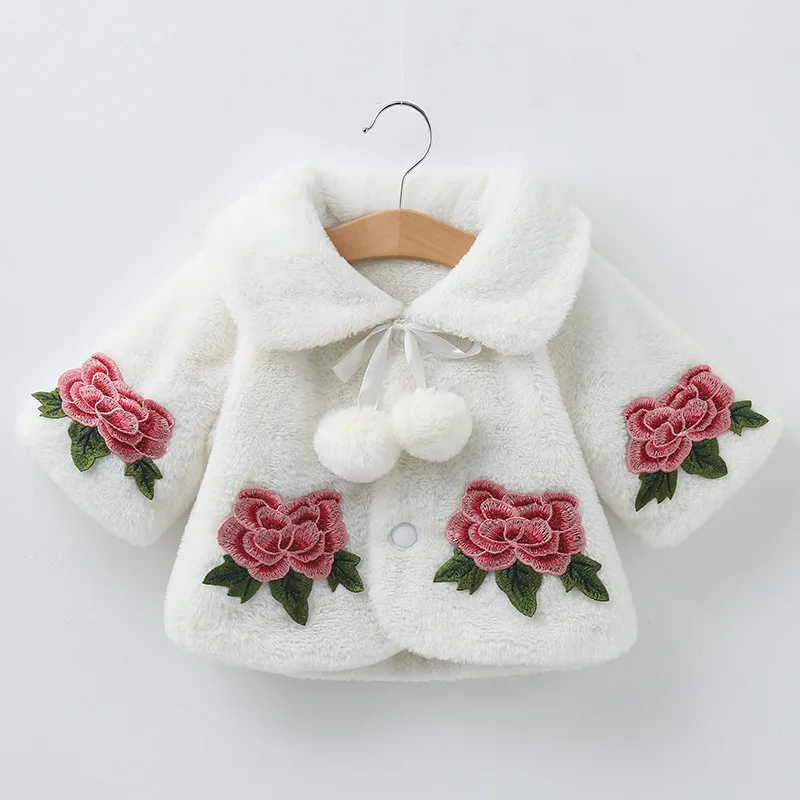 CYSINCOS Autumn/Winter Fashion Faux Fur Toddler Girl Outerwear Coat Baby Small Cloak Jacket Children's Coat Cute Hair Ball Plush
CYSINCOS Autumn/Winter Fashion Faux Fur Toddler Girl Outerwear Coat Baby Small Cloak Jacket Children's Coat Cute Hair Ball Plush