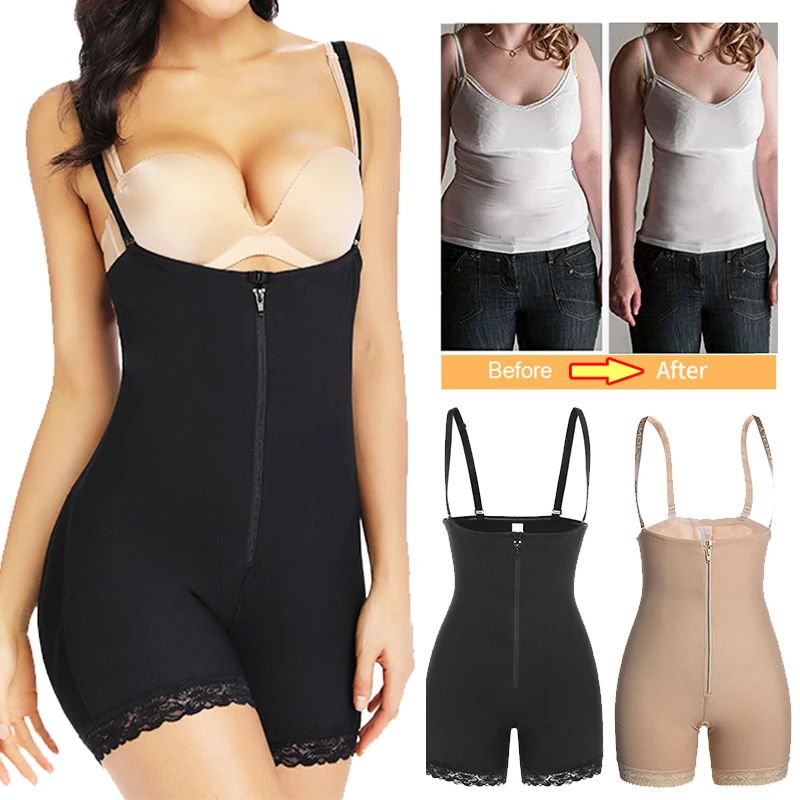 Shapewear for Women Tummy Control Fajas Colombianas Full Body Shaper Zipper Open Bust Bodysuit Waist Trainer Corset
Shapewear for Women Tummy Control Fajas Colombianas Full Body Shaper Zipper Open Bust Bodysuit Waist Trainer Corset