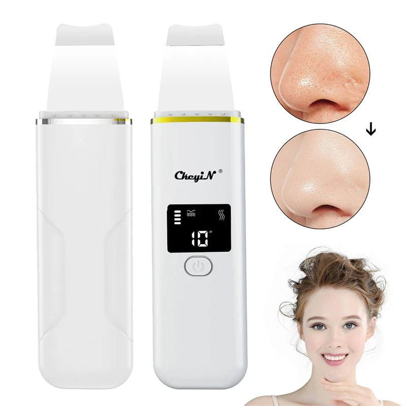 High Frequency Ultrasonic Skin Scrubber Vibration Sound Wave Dead Skin Peeling USB Rechargeable Blackhead Acne Extractor Machine
High Frequency Ultrasonic Skin Scrubber Vibration Sound Wave Dead Skin Peeling USB Rechargeable Blackhead Acne Extractor Machine