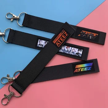 Kpop ATEEZ Lanyard Keychain Mobile Phone Hang Rope Key Chains Keyring Kpop ATEEZ Pendant High Quality
Kpop ATEEZ Lanyard Keychain Mobile Phone Hang Rope Key Chains Keyring Kpop ATEEZ Pendant High Quality