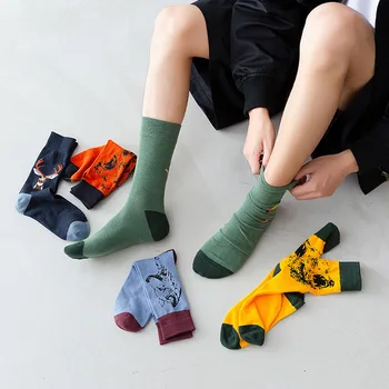 Fashion Autumn Winter Cartoon Couple Socks Funny animal parrot Cotton Socks Casual Harajuku Socks Female Streetwear Skarpetki
Fashion Autumn Winter Cartoon Couple Socks Funny animal parrot Cotton Socks Casual Harajuku Socks Female Streetwear Skarpetki