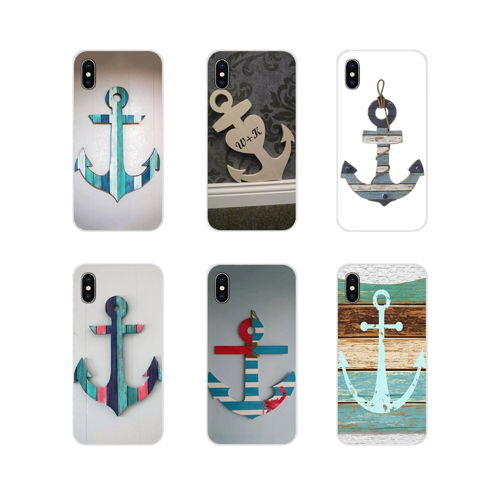 For Huawei Mate Honor 5X 6X 7 7A 7C 8 9 10 8C 8X 20 30 Lite Pro Gold Wood Grain Infinity Anchor Accessories Phone Cases Covers | Мобильные