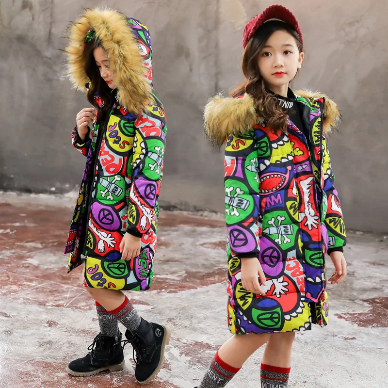 Girls Cotton-padded Clothes Mid-length Thick 2018 New Style Korean-style CUHK Children's Cotton-padded Clothes Korean-style Litt
Girls Cotton-padded Clothes Mid-length Thick 2018 New Style Korean-style CUHK Children's Cotton-padded Clothes Korean-style Litt