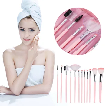 1 Set of 12Pcs Cosmetic Brushes Foundation Makeup Brushes Cosmetic Beauty Tools with Satin Cloth Bag for Women Lady (Pink)
1 Set of 12Pcs Cosmetic Brushes Foundation Makeup Brushes Cosmetic Beauty Tools with Satin Cloth Bag for Women Lady (Pink)