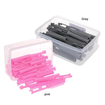 

25pcs/box Fluffy Hair Cold Perm Rods Magic Air Bang Styling Bars Hair Rollers Morgan Perm Curling Curler Clips Tool Set