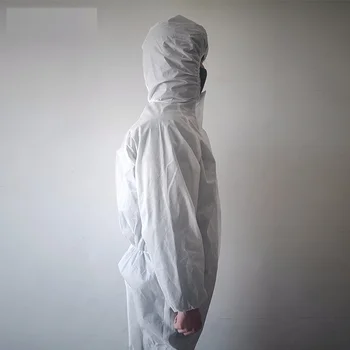 SMS Disposable coverall Safety Clothing safety ppe chemical isolation suit coverall full body protective Suit Cleanroom Garment
SMS Disposable coverall Safety Clothing safety ppe chemical isolation suit coverall full body protective Suit Cleanroom Garment