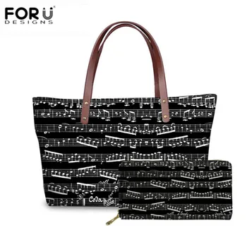 FORUDESIGNS Ladies Shoulder Bag Music Note Pattern Multi-function Casual Totes Fabric Bag Foldable Shopping Bag Sacoche Homme
FORUDESIGNS Ladies Shoulder Bag Music Note Pattern Multi-function Casual Totes Fabric Bag Foldable Shopping Bag Sacoche Homme