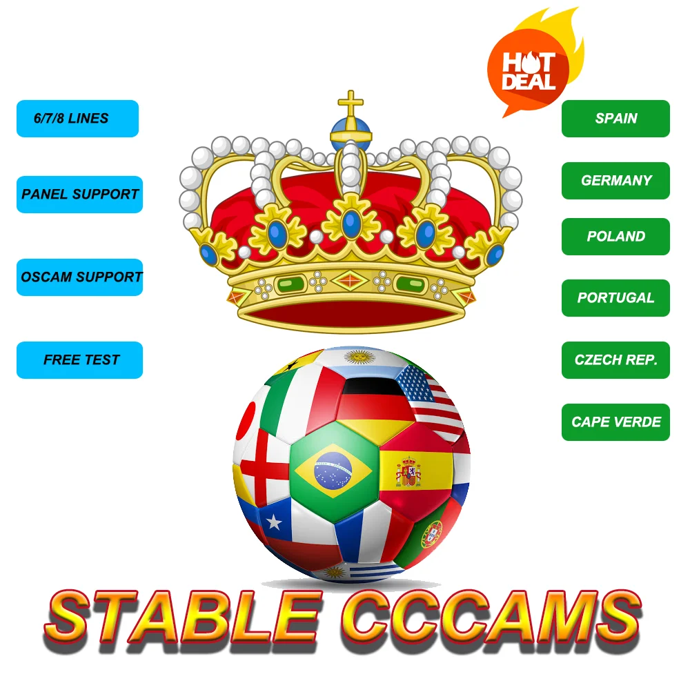 Stable CCcams Cline Poland 4K Spain Server Germany Sky Oscam Germany Portugal Poland Decoder Europe DVBS2
Stable CCcams Cline Poland 4K Spain Server Germany Sky Oscam Germany Portugal Poland Decoder Europe DVBS2