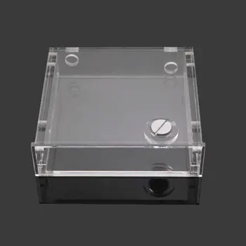 Stable For Desktop Radiator Transparent Acrylic Water Cooling Tank CD ROM Easy Install Square With Plug Accessories Reservoir
Stable For Desktop Radiator Transparent Acrylic Water Cooling Tank CD ROM Easy Install Square With Plug Accessories Reservoir