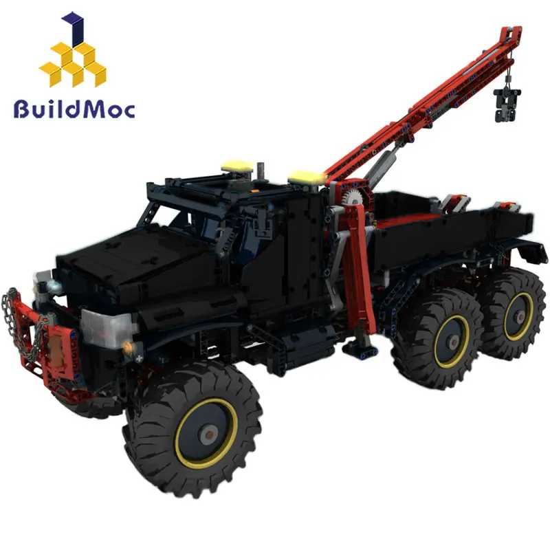 BuildMoc Technic Compatible Building Blocks 25395 ULTIMATE Full RC 42070 Tow Truck Bricks Kids Creativity Toy For Children Gift
BuildMoc Technic Compatible Building Blocks 25395 ULTIMATE Full RC 42070 Tow Truck Bricks Kids Creativity Toy For Children Gift