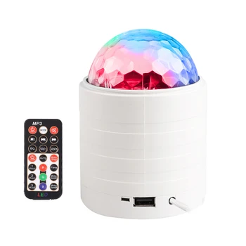 Colorful Disco Ball LED Stage Lights RGB Laser Projector Light Remote Control Bluetooth Music Player Christmas Party Kids Gifts
Colorful Disco Ball LED Stage Lights RGB Laser Projector Light Remote Control Bluetooth Music Player Christmas Party Kids Gifts