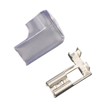 50sets 4.8 Flag-shaped spring bend guard Jack cold pressure junction terminal switch wire connector
50sets 4.8 Flag-shaped spring bend guard Jack cold pressure junction terminal switch wire connector