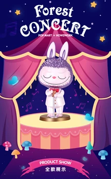 Blind Box Genuine Bubble Matt Labubu Rabbu Forest Concert Series Hand-made Tide Play Doll Decoration 
Blind Box Genuine Bubble Matt Labubu Rabbu Forest Concert Series Hand-made Tide Play Doll Decoration