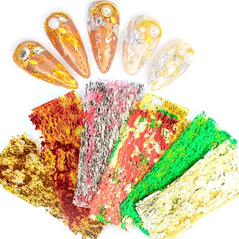 6pcs 3D Nail Art Stickers Aluminum Foil Paper Decals Mesh Net Sliders Laser Hollow Silk Tape Nail Art Polish Decoration
6pcs 3D Nail Art Stickers Aluminum Foil Paper Decals Mesh Net Sliders Laser Hollow Silk Tape Nail Art Polish Decoration