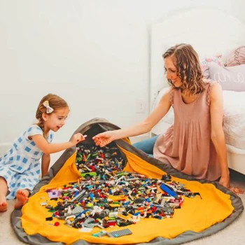 Portable Kids Toy Storage Container Multifunctional Toys Storage Bean Bag SlideAway Clean-up Organizer Bucket Play Mat
Portable Kids Toy Storage Container Multifunctional Toys Storage Bean Bag SlideAway Clean-up Organizer Bucket Play Mat