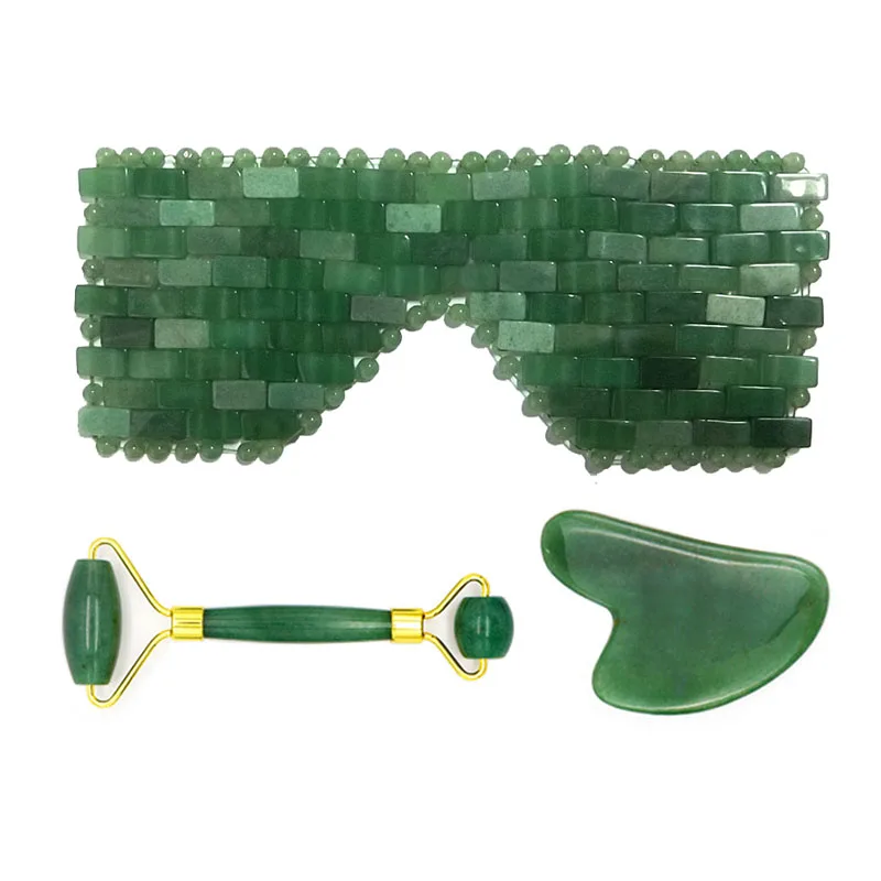 Aventurine Roller Slimming Face Massager Lifting Tool Natural Jade Eye Mask Stone Jade Roller Set Facial Massage Roller Eye Care
Aventurine Roller Slimming Face Massager Lifting Tool Natural Jade Eye Mask Stone Jade Roller Set Facial Massage Roller Eye Care