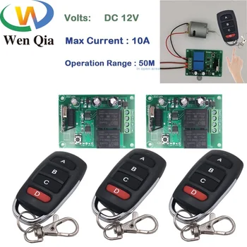 433MHz Universal Remote Control DC 12V 10A 2CH rf Relay Receiver and Transmitter for Current Positive and Negative remote switch
433MHz Universal Remote Control DC 12V 10A 2CH rf Relay Receiver and Transmitter for Current Positive and Negative remote switch