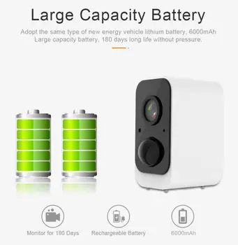 1080P Wifi IP Camera Outdoor Security Camera Rechargeable Battery Wireless IP Cam Home Surveillance System PIR IP Camera
1080P Wifi IP Camera Outdoor Security Camera Rechargeable Battery Wireless IP Cam Home Surveillance System PIR IP Camera