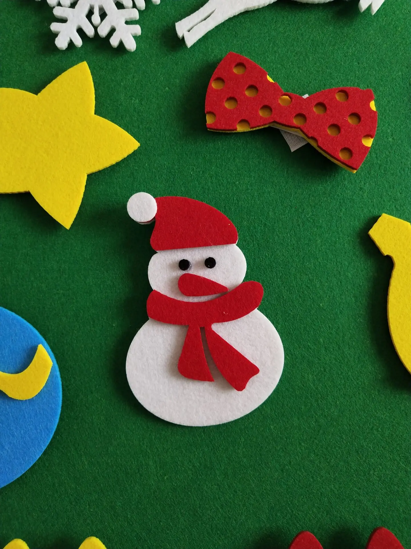 ourwarm diy felt christmas tree new year gifts kids toys