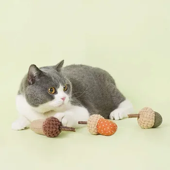 PP Cotton Catnip Pet Cat Molar Acorn Interactive Catnip Toy Cat Snack Pet Cleaning Teeth Pet Supplies
PP Cotton Catnip Pet Cat Molar Acorn Interactive Catnip Toy Cat Snack Pet Cleaning Teeth Pet Supplies