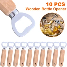 Modern Rubber Wood Handle Bottle Opener Kits for Wine Handheld Tools Home Kitchen Tools Openers Supplies Wine Accessories 10Pcs
Modern Rubber Wood Handle Bottle Opener Kits for Wine Handheld Tools Home Kitchen Tools Openers Supplies Wine Accessories 10Pcs