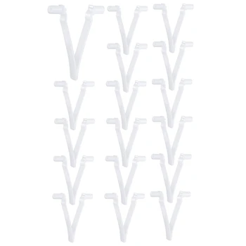 48 Pieces Pool Butterfly Clip V Clip Pool Attachment Clip for Skimmer Net, Leaf Rake, Brush, Pool Supply
48 Pieces Pool Butterfly Clip V Clip Pool Attachment Clip for Skimmer Net, Leaf Rake, Brush, Pool Supply