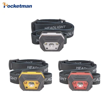 Bright LED headlamp waterproof sensor fish lights with built-in USB rechargeable batteries 3 color optional lighting headlights
Bright LED headlamp waterproof sensor fish lights with built-in USB rechargeable batteries 3 color optional lighting headlights
