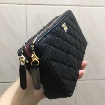 

Caviar leather Quilted Women Bags Designer Crossbody Purse Day Clutch Shoulder bag Chain handbag sac main femme borsa donna sale