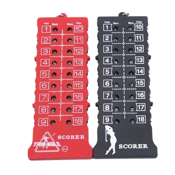 18 Hole Golf Stroke Putt Score Card Counter Golf Score Indicator with Key Chain Environmental Golf Score Counter
18 Hole Golf Stroke Putt Score Card Counter Golf Score Indicator with Key Chain Environmental Golf Score Counter