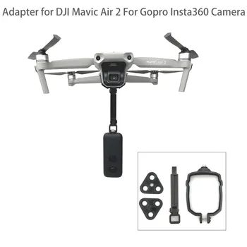 360 Degree VR Gopro Insta360 Sports Camera Top Low Mount Holder Hanging Bracket Fixed Clamp Adapter for DJI Mavic Air 2 Drones
360 Degree VR Gopro Insta360 Sports Camera Top Low Mount Holder Hanging Bracket Fixed Clamp Adapter for DJI Mavic Air 2 Drones