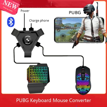 Full Set Gamepad Pubg Mobile Phone Charger Bluetooth 5.0 Android Controller Gaming Keyboard Mouse Converter For IOS iPad to PC
Full Set Gamepad Pubg Mobile Phone Charger Bluetooth 5.0 Android Controller Gaming Keyboard Mouse Converter For IOS iPad to PC