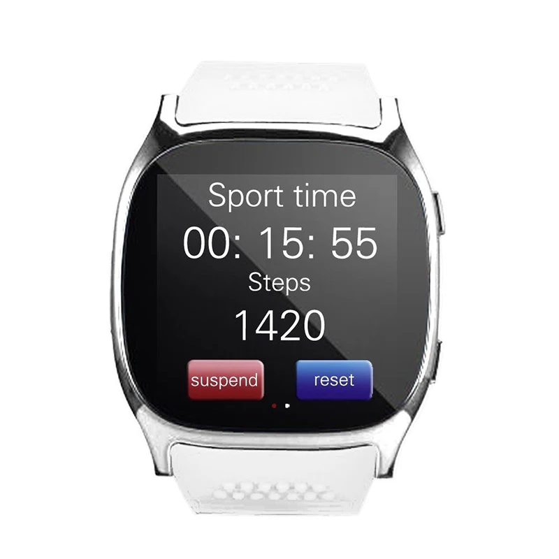 T8 Smart Watch Bluetooth Support Card Call Sleep Monitoring Bluetooth Watch for sport fittines
T8 Smart Watch Bluetooth Support Card Call Sleep Monitoring Bluetooth Watch for sport fittines