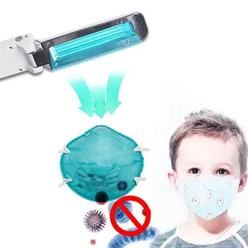 Portable UV Ozone Lamp Battery/USB Power Germicidal Sterilization Lamp Hotel Home Travel Ultraviolet Disinfection Lamp
Portable UV Ozone Lamp Battery/USB Power Germicidal Sterilization Lamp Hotel Home Travel Ultraviolet Disinfection Lamp