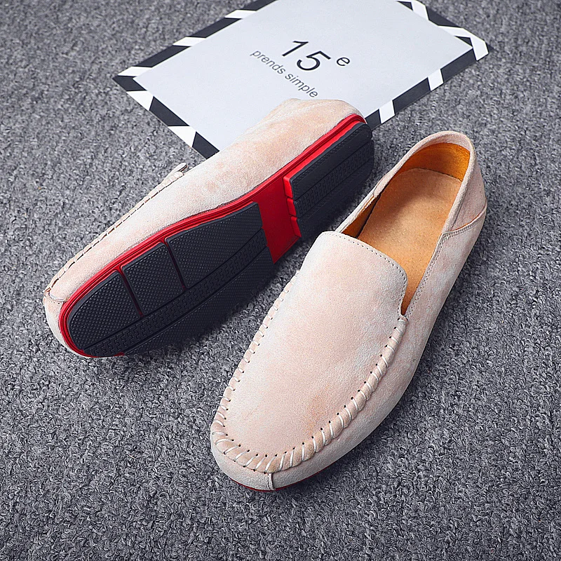 Men Brand Leather Casual Shoes Soft Loafers Men Moccasins Shoes Slip-on Men Lightweight Driving Shoes Flats Fashion Peas Shoes
Men Brand Leather Casual Shoes Soft Loafers Men Moccasins Shoes Slip-on Men Lightweight Driving Shoes Flats Fashion Peas Shoes