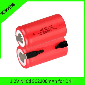 SORVESS 1-20PCS SC NI-CD battery White 2200mAh rechargeable subc battery 1.2 v with tab for makita dewalt for bosch OOLAPR
SORVESS 1-20PCS SC NI-CD battery White 2200mAh rechargeable subc battery 1.2 v with tab for makita dewalt for bosch OOLAPR