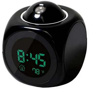 Alarm Clock Digital LCD Display Voice Talking Snooze Temperature LED Wall Ceiling Clock Projection Multi-function Projection
Alarm Clock Digital LCD Display Voice Talking Snooze Temperature LED Wall Ceiling Clock Projection Multi-function Projection