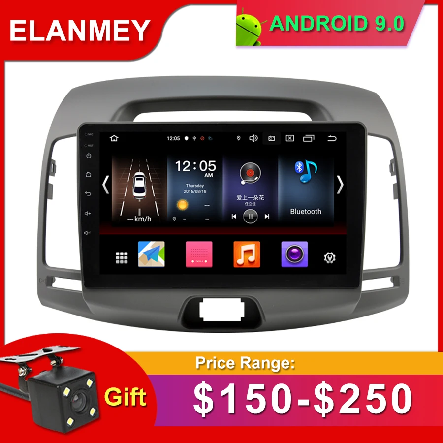 Gift Camera Car Radio for HYUNDAI ELANTRA 2008-2010 Android 9.0 GPS Navigation Bluetooth Touch screen Car Audio Stere Multimedia
Gift Camera Car Radio for HYUNDAI ELANTRA 2008-2010 Android 9.0 GPS Navigation Bluetooth Touch screen Car Audio Stere Multimedia
