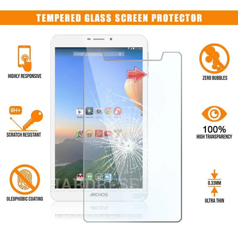 Tablet Tempered Glass Screen Protector Film Cover for For Archos 80b 80c Xenon Full Screen Anti-Scratch Explosion-Proof Screen
Tablet Tempered Glass Screen Protector Film Cover for For Archos 80b 80c Xenon Full Screen Anti-Scratch Explosion-Proof Screen